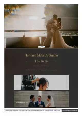 hair and makeup studio