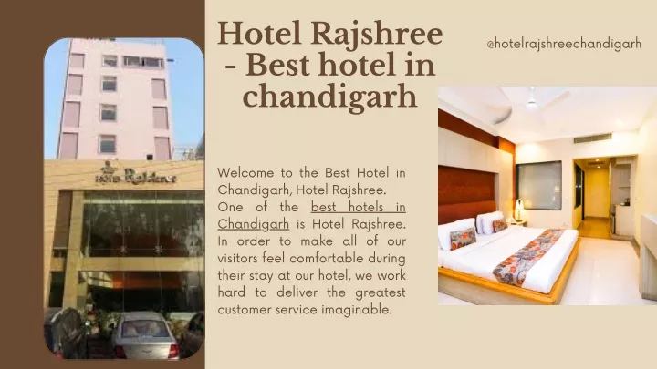 hotel rajshree best hotel in chandigarh
