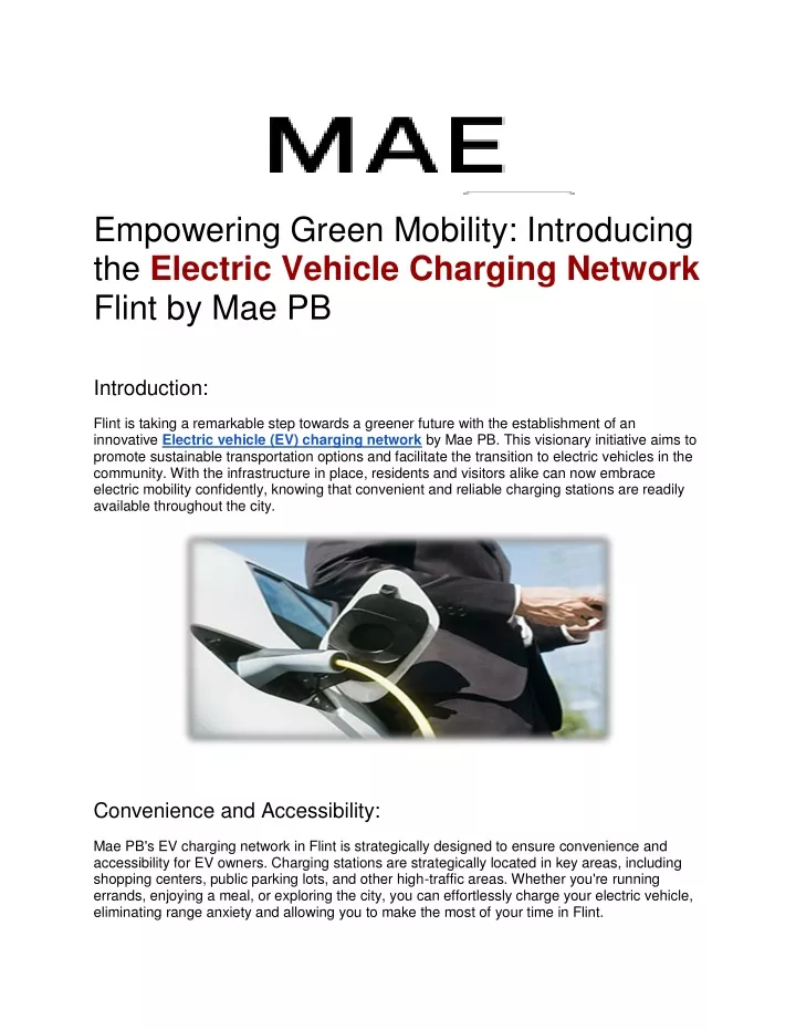 empowering green mobility introducing