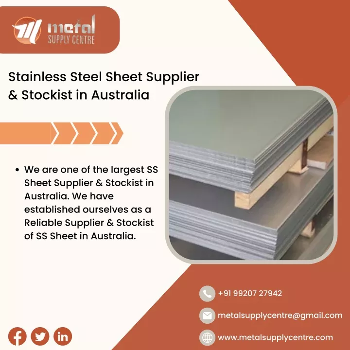 stainless steel sheet supplier stockist