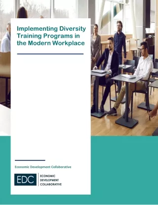 Implementing diversity training program in modern workplace