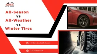 The Best and Safest Option for Tires in All Season