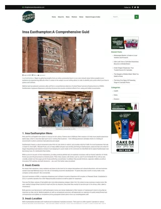 Insa Easthampton: A Comprehensive Guide to Hemp World Academy's Hemp-Based Educ