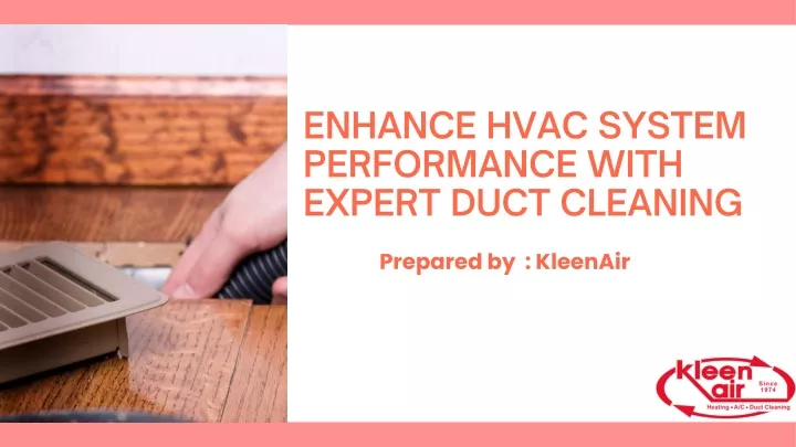 enhance hvac system performance with expert duct