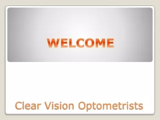 clear vision optometrists