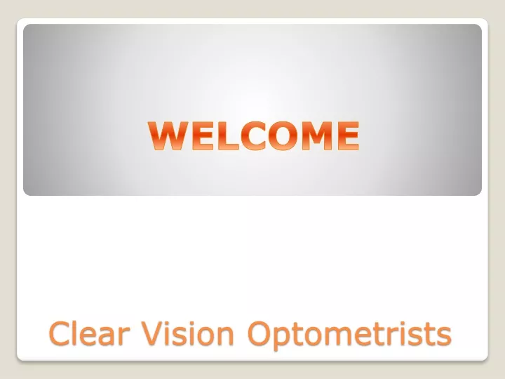 clear vision optometrists