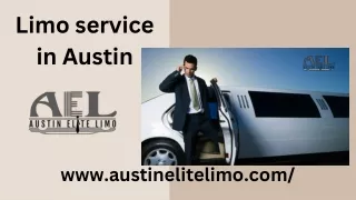 the ultimate guide to using Austin limo service