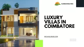 LUXURY VILLAS IN COIMBATORE