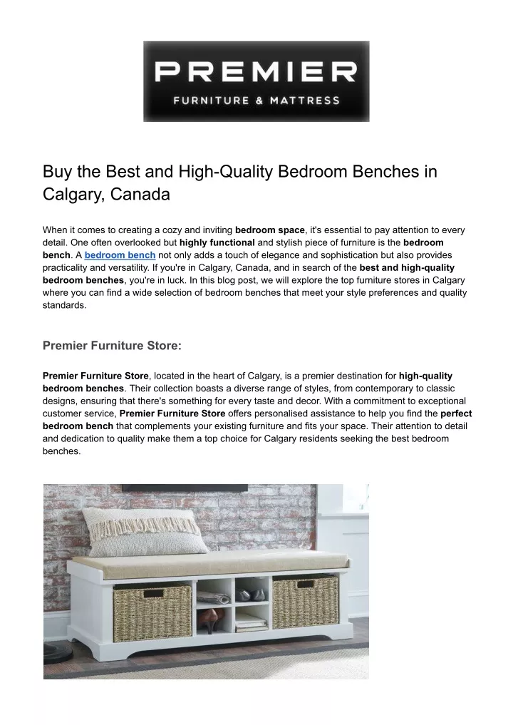 buy the best and high quality bedroom benches