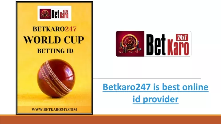 betkaro247 is best online id provider