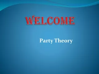 welcome