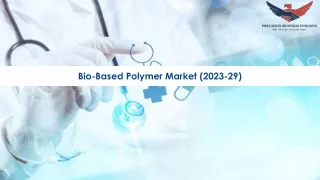 Bio-Based Polymer Market Size, Growth and Research Report 2029.