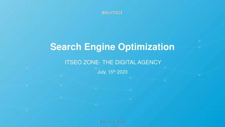 search engine optimization