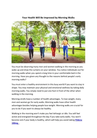 Your Health Will Be Improved by Morning Walk1-compressed