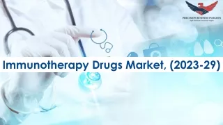 Immunotherapy Drugs Market Opportunities, Business Forecast To 2029