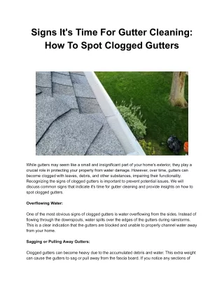 A1 Gutter Cleaning Melbourne - Roof Gutter Cleaner