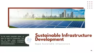 Sustainable Infrastructure Development - Segue Sustainable Infrastructure