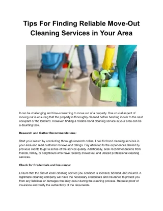 No Spot End Of Lease Cleaning Melbourne -  Bond Cleaner