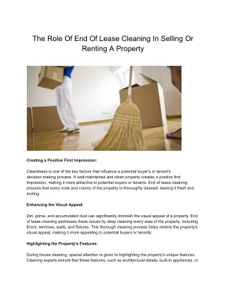 End Of Lease Cleaning Geelong - Geelong House Cleaning