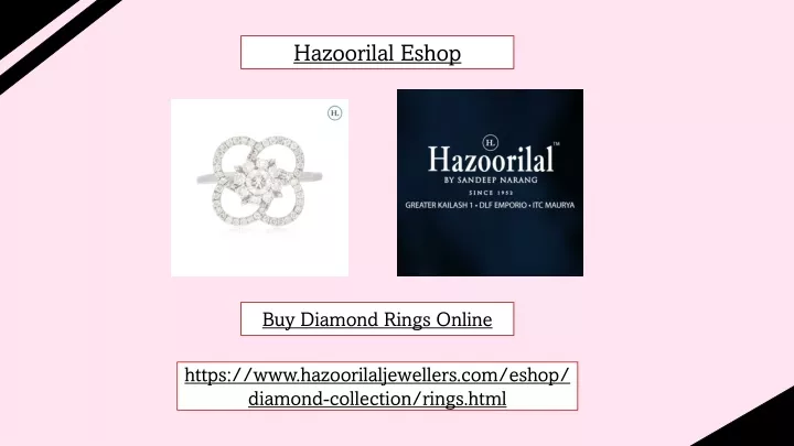 hazoorilal eshop