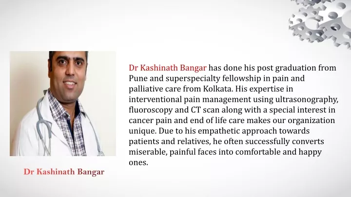 dr kashinath bangar has done his post graduation