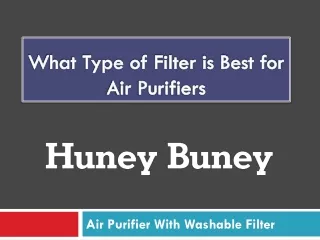 What Type of Filter is Best for Air Purifiers