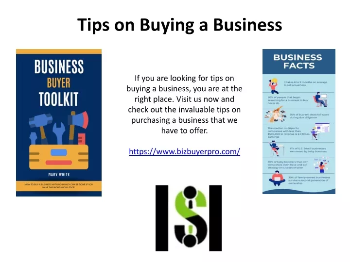 tips on buying a business