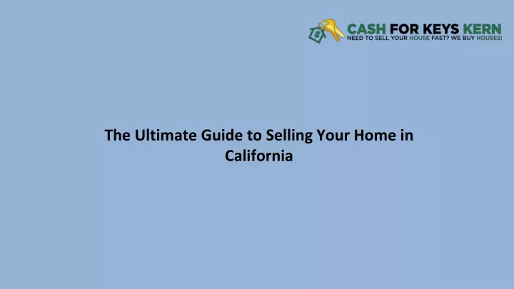 the ultimate guide to selling your home