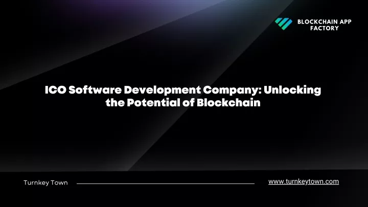 blockchain app factory