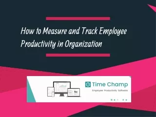 how to measure and track employee productivity