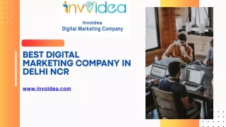 Invoidea is the Best Digital Marketing Agency in Delhi NCR that Provide the Best