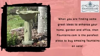 Water Fountains - Fountains