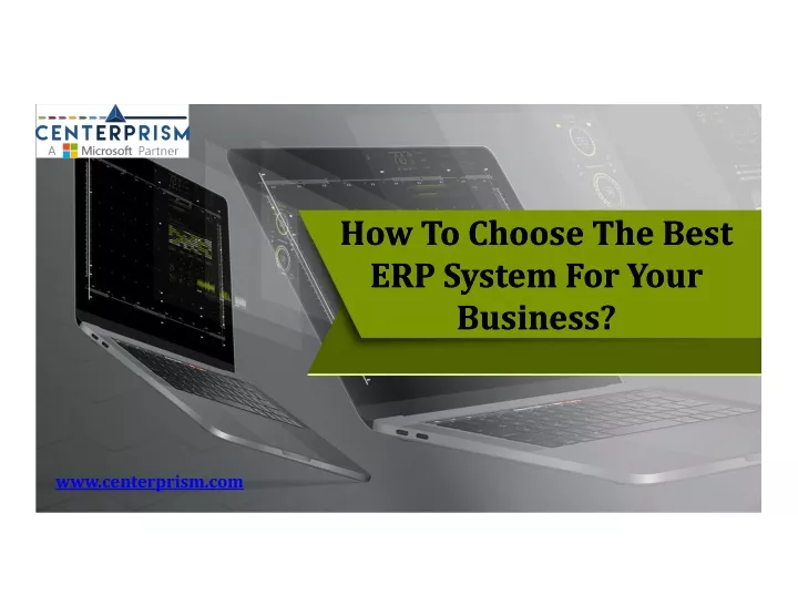 how to choose the best erp system for your