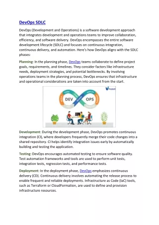 devops sdlc