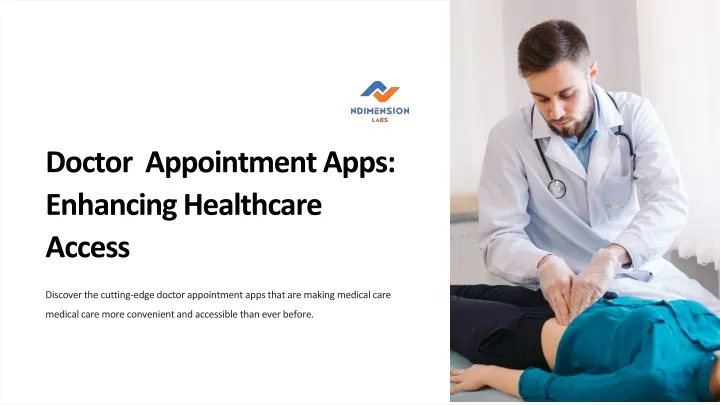 doctor appointment apps enhancing healthcare