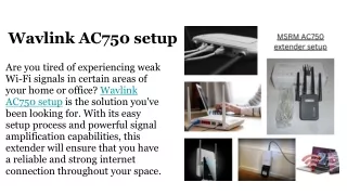 wavlink ac750 setup