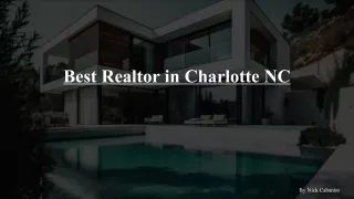 Best Realtor in Charlotte NC
