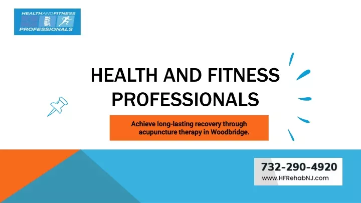 health and fitness professionals