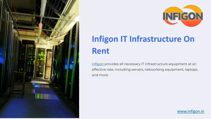 infigon it infrastructure on rent