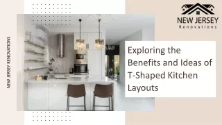 Exploring the Benefits and Ideas of T-Shaped Kitchen Layouts