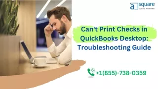 can t print checks in quickbooks desktop