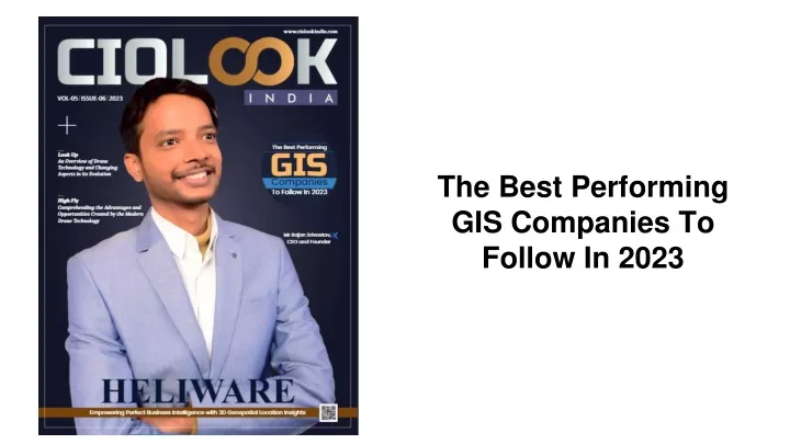 the best performing gis companies to follow