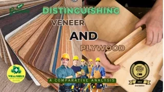 Distinguishing Veneer and Plywood A Comparative Analysis