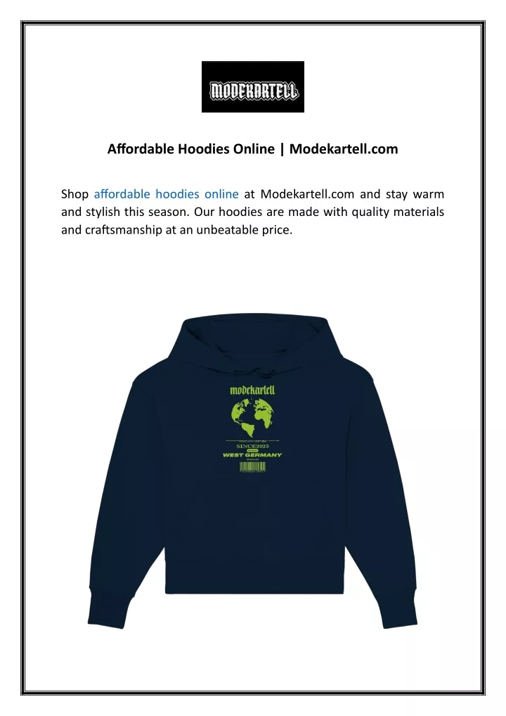 affordable hoodies online modekartell com