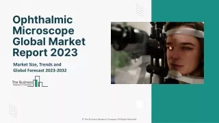 ophthalmic microscope global market report 2023