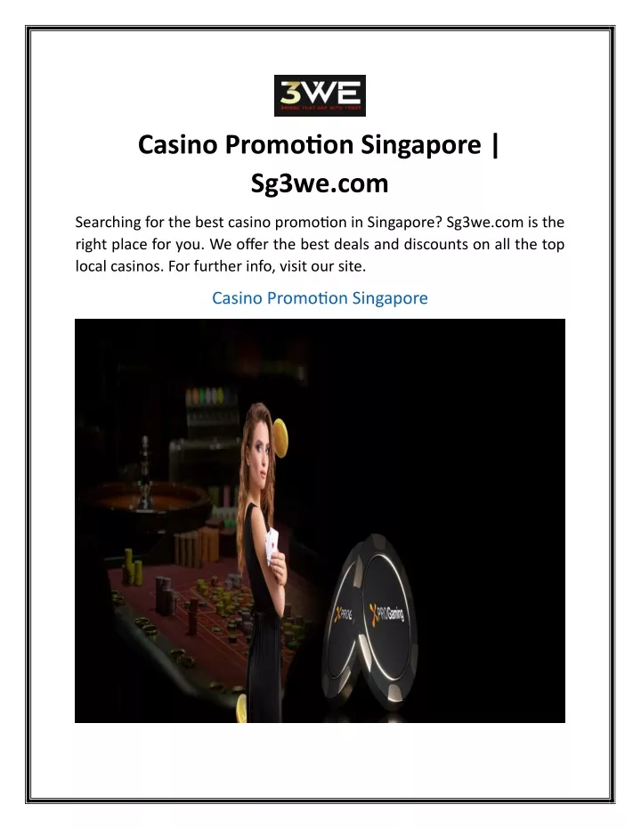 casino promotion singapore sg3we com