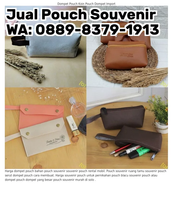 dompet pouch koin pouch dompet import