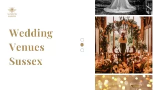 Discover Exquisite Wedding Venues in Sussex | Alfriston Gardens