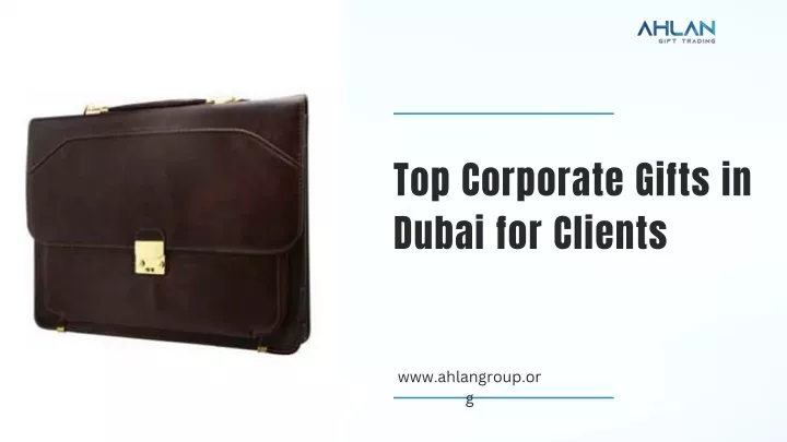 top corporate gifts in dubai for clients