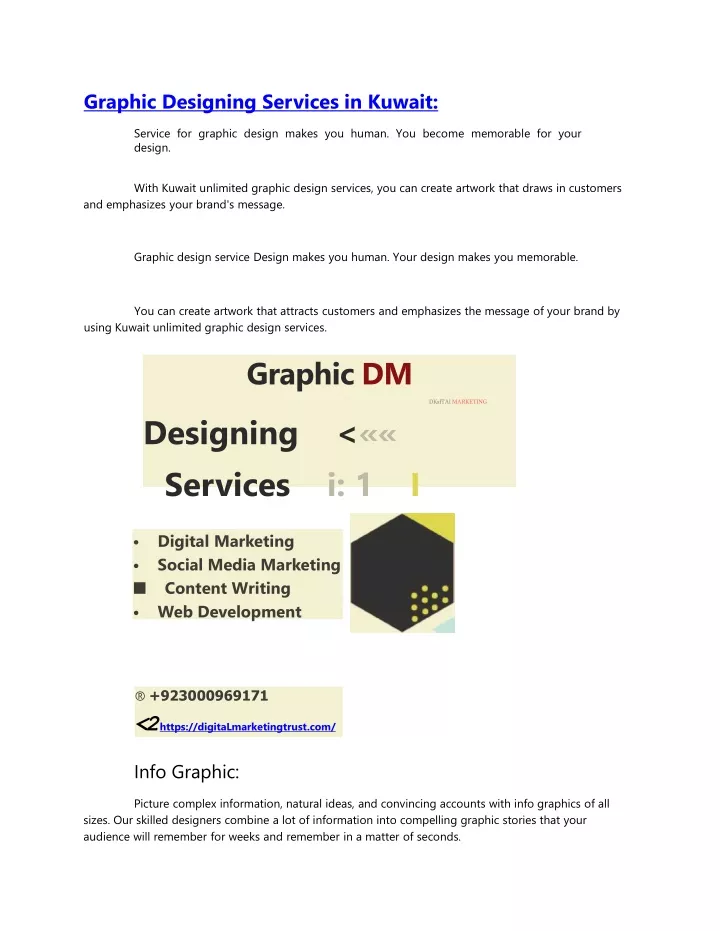 graphic designing services in kuwait service
